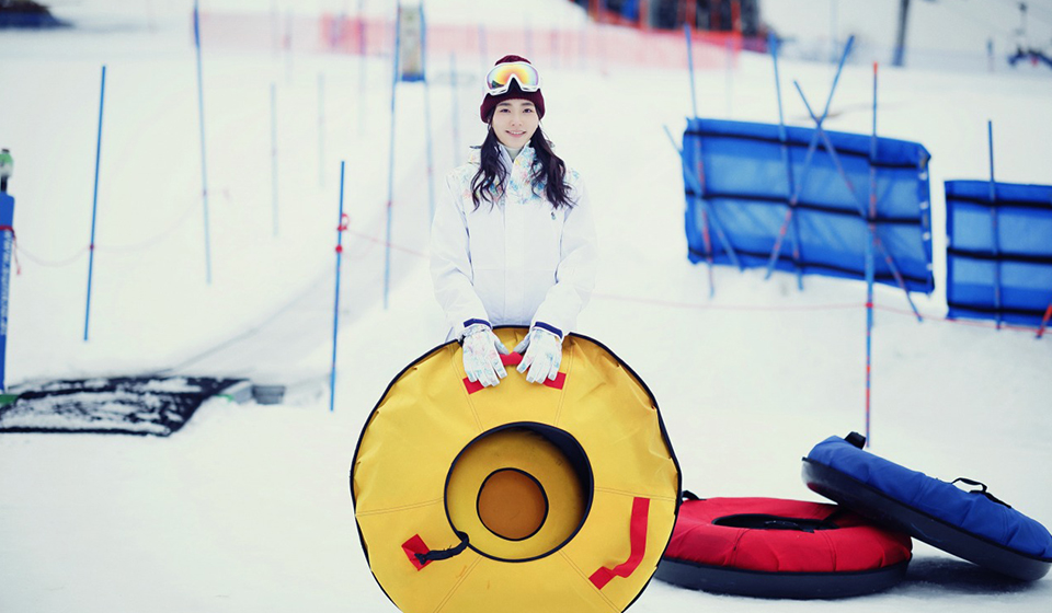 チュービング びわ湖バレイ スキー場 びわ湖テラス